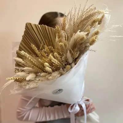 Букет из сухоцветов "Ляля"