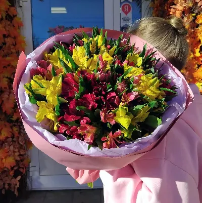 Букет "Пестрый платок"