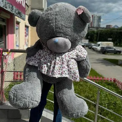Мягкая игрушка "Мишка Цветик" 120 см