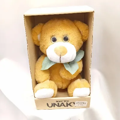 Мишка с листиком, высота 32 см, на Крауля, 8