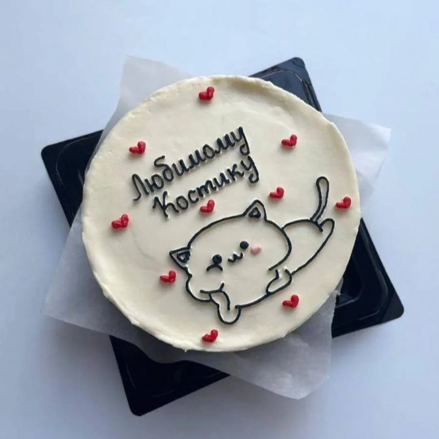 Бенто-торт №9 "Любимому человеку" 600-800 гр.