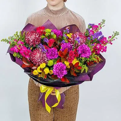 Букет "Зимняя вишня"