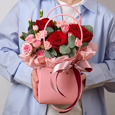 Композиция в сумочке "Мечта"