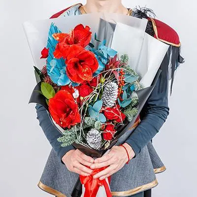 Букет "Новогодняя ночь"