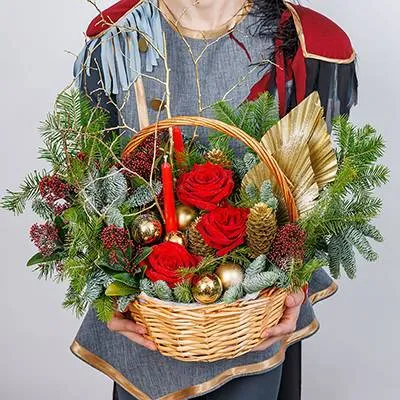 Корзинка "Уютный вечер"